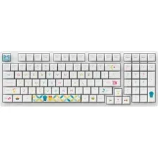 Клавиатура Akko 3098B Doraemon Rainbow (Akko CS Jelly Pink)