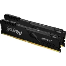 Оперативная память Kingston FURY Beast 2x16ГБ DDR4 3200 МГц KF432C16BB1K2/32WP