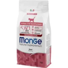 Сухой корм Monge Cat Speciality Line Monoprotein для котят и беременных кошек, из говядины 1,5кг