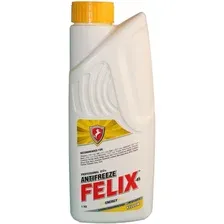 FELIX 430206026 (03807) АНТИФРИЗ ЖЕЛТЫЙ 1kg (ГОТОВЫЙ) Energy / G12 до -40С