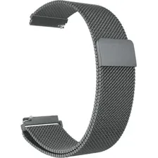 Браслет Rumi Milanese loop металлический 18 мм (серый)