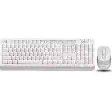 Клавиатура+мышь беспроводная   A4Tech Fstyler FG1010 белый
