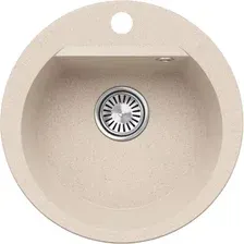 Кухонная мойка Polygran Atol-460 (кремовый)