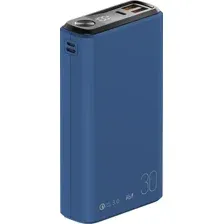 Внешний аккумулятор Olmio QS-30 30000mAh (темно-синий)