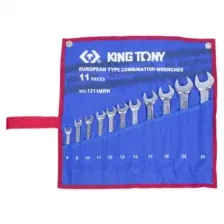 Набор ключей комбинированных 8-24 мм (11 предметов) KING TONY 1211MRN