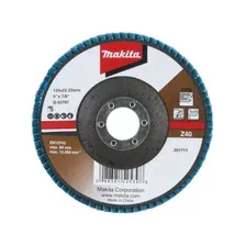 Круг лепестковый 125x22,23 мм Z40 конический MAKITA