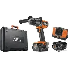 Ударная дрель-шуруповерт AEG Powertools BSB 18C3BL-402C 4935478938 (с 2-мя АКБ 4 Ач, кейс)