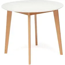 Кухонный стол TetChair Bosco D900 (белый/коричневый)