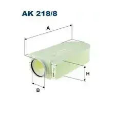 Фильтр воздушный FILTRON AK 218/8