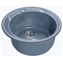 Мойка из искусственного камня GRANFEST GF-R520 графит