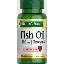 БАД Nature's Bounty Рыбий жир Омега-3 1000мг (50 капсул)