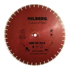 Диск алмазный отрезной 600х10х25.4/12 mm Hilberg Industrial HI812