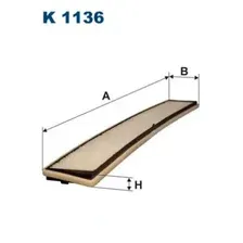 Салонный фильтр Filtron K1136