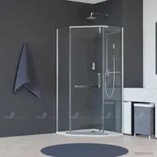Душевой уголок RGW HO-081 350608100-21 100x100 (хром/матовое-сатинат стекло)