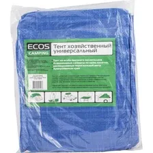 Тент Ecos T-5x6 60 гр/м2 999170 (синий)