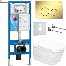 Инсталляция с унитазом подвесным Roxen StounFix Dual Fresh 868488