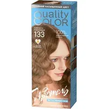 Гель-краска для волос Estel Quality Color Цветель тон 133 (115мл, золотисто-коричневый)