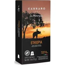Кофе в капсулах Carraro Ethiopia в капсулах Nespresso 10 шт