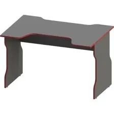 Геймерский стол Mebelain Вардиг К1 (антрацит/красный)