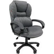 Кресло офисное Chairman Home 434 (Т-55 серый/черный пластик)