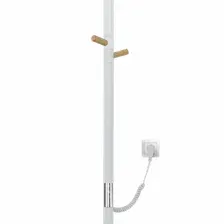 Полотенцесушитель Gloss &amp Reiter ENKEL.E2.L.15х75.H2 (белый/дерево, таймер)