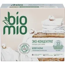 Стиральный порошок BioMio Bio-Laundry Powder Whites (1кг)