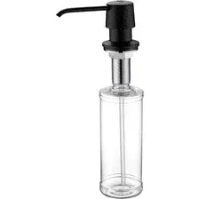 Дозатор для моющего средства Paulmark Sauber D001-418(BLM) (черный/черный металлик)
