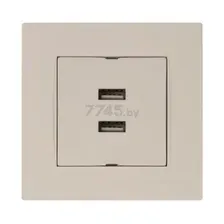 Розетка USB Mutlusan Rita 2220 449 0102