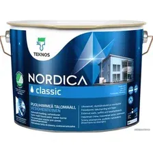 Краска Teknos Nordica Classic База 1 9 л (белый)