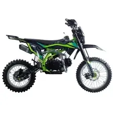 Мотоцикл Racer Pitbike TRZ 125 E-start (зеленый)