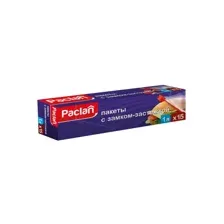 Пакеты с замком-застежкой 1л/15шт 22*18см Paclan 404030