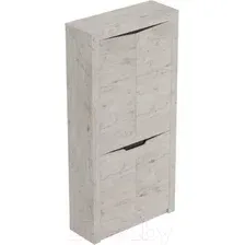 Шкаф распашной Мебельград Соренто 107x38.5x210 (дуб бонифаций/кофе структурный матовый)