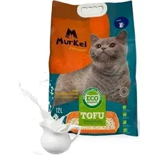 Наполнитель для туалета MurKel Tofu 12л (молоко)