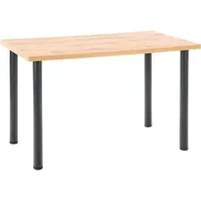 Кухонный стол Halmar Modex 2 120/68 (дуб вотан/черный)