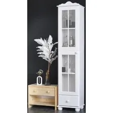 Шкаф-витрина Диприз Бритта Д.30011.2 (белый)