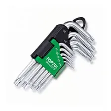 Набор ключей Torx T10-Т50 9 предметов длинных TOPTUL