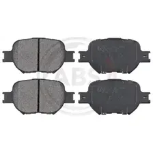 Тормозные колодки дисковые передняя ось A.B.S. 37223
