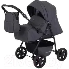 Коляска Rant Basic Riva 2 в 1, PW 03, графит