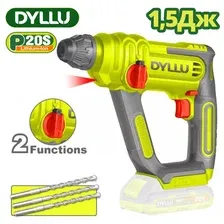 Перфоратор аккумуляторный DYLLU DTLM1516 20В, SDS-plus, 1.5Дж, 0-850об/мин,0-5100уд/мин, макс.диам.сверления 16мм