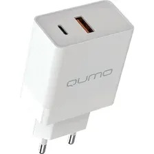 Адаптер питания сетевой Qumo Energy Light Charger 0052 / Q32846 (белый)