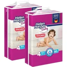 Трусики-подгузники Helen Harper Baby Maxi (2x80 шт)