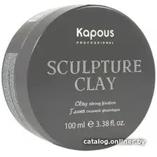Глина Kapous для укладки волос нормальной фиксации Sculpture Clay 100 мл