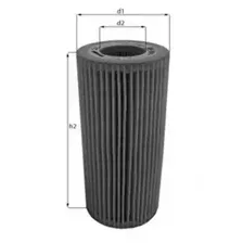 Фильтр масляный MAHLE OX 381D Audi A4/A6/A8 2.4-3.2FSi 04>