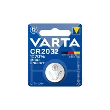 Батарейка CR2032 BL1 3V Lithium Varta Electronics