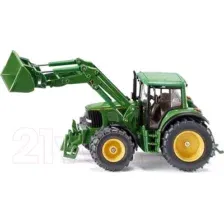 Трактор игрушечный Siku John Deere с ковшом / 3652