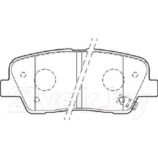 Тормозные колодки Valeo 301134