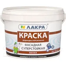 Краска Лакра Фасадная 14 кг (белый)