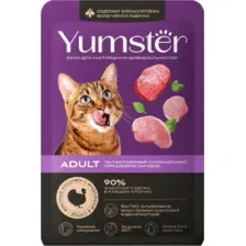 Yumster Adult Cat (Индейка в соусе) 85 г
