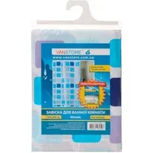 Шторка-занавеска для ванны VanStore Mosaic Peva 61001