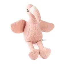 Игрушка Tufflove для собак Фламинго 25 см розовый